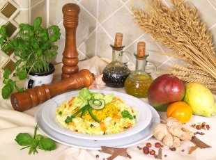 Vegetarisches Essen nach Ayurveda
